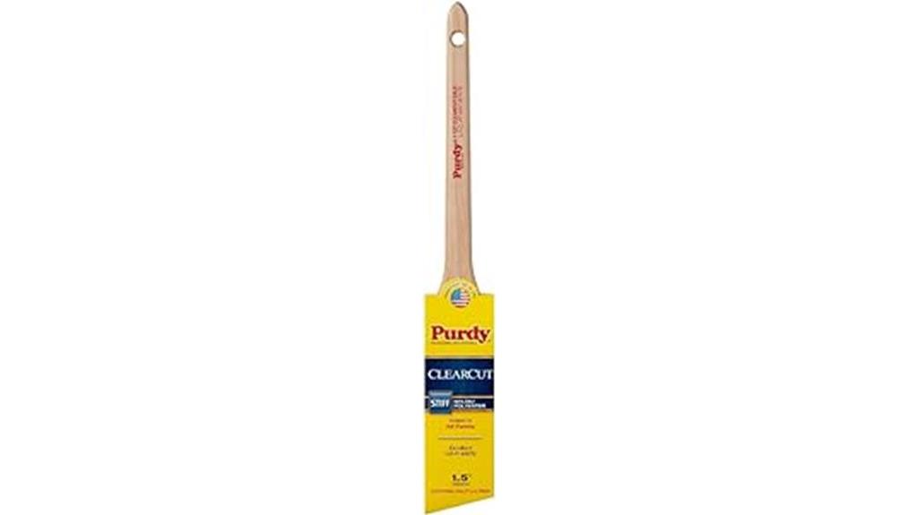 angled trim paint brush