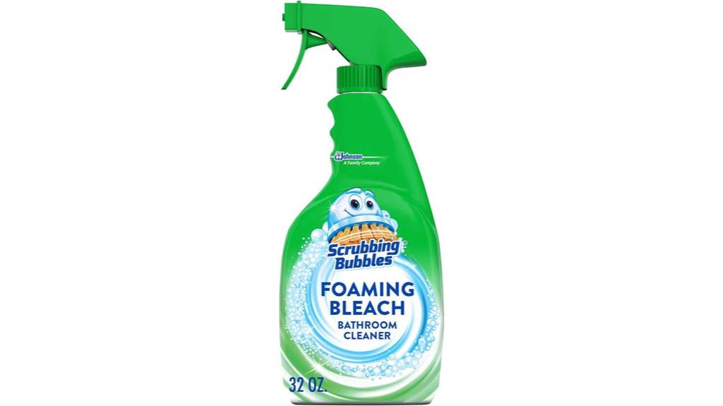 bathroom cleaner with bleach