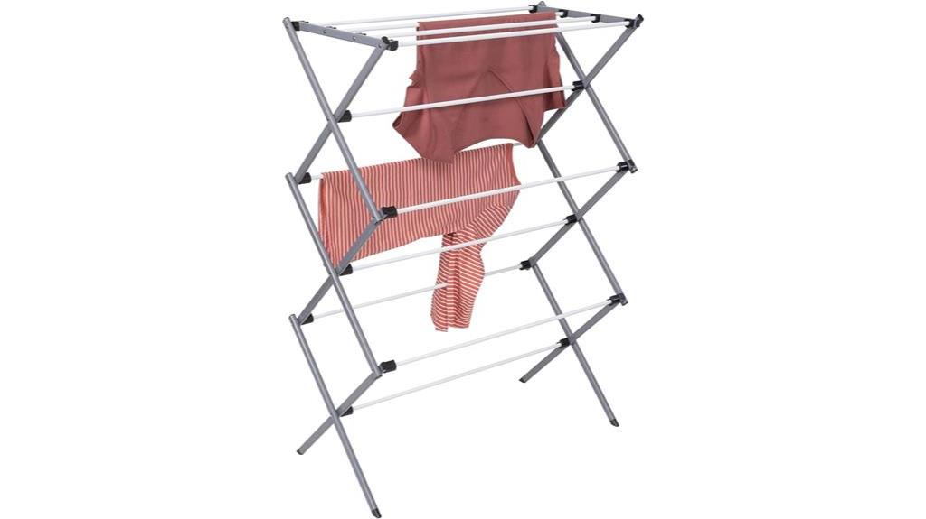 collapsible steel drying rack