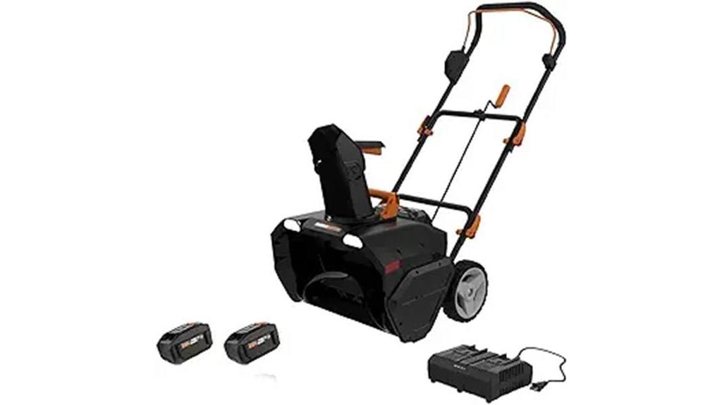 cordless snow blower brushless motor