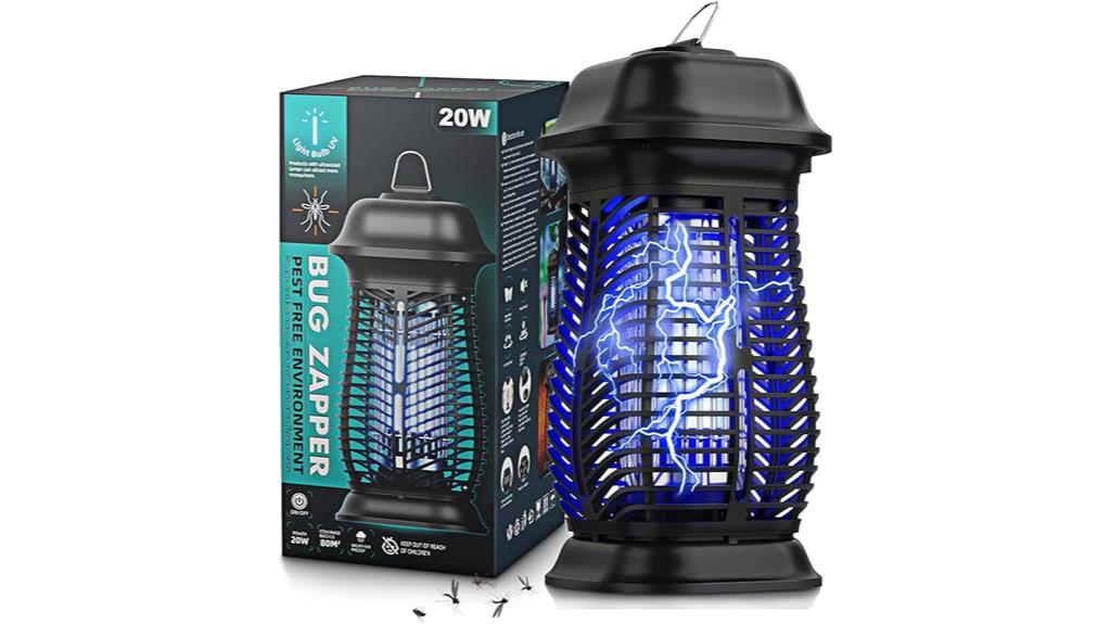 effective outdoor bug zapper