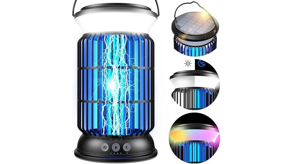 effective solar powered bug zapper