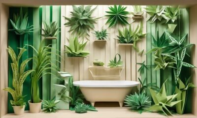 green plants for bathrooms