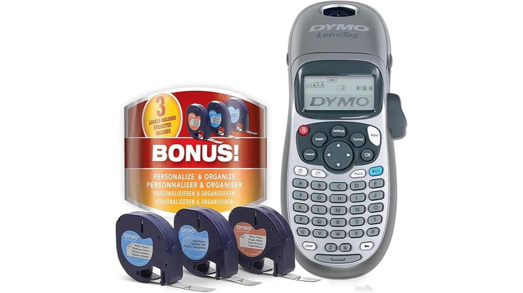 handheld dymo label maker