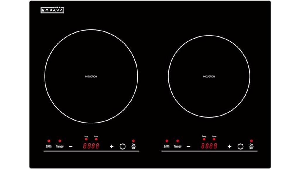 horizontal electric stove induction