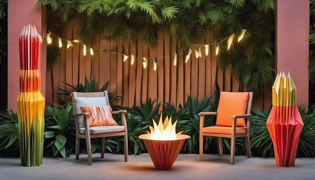 illuminate outdoor spaces stylishly