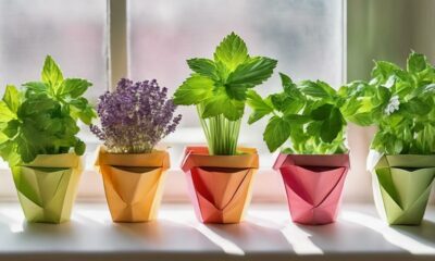 indoor herb garden success