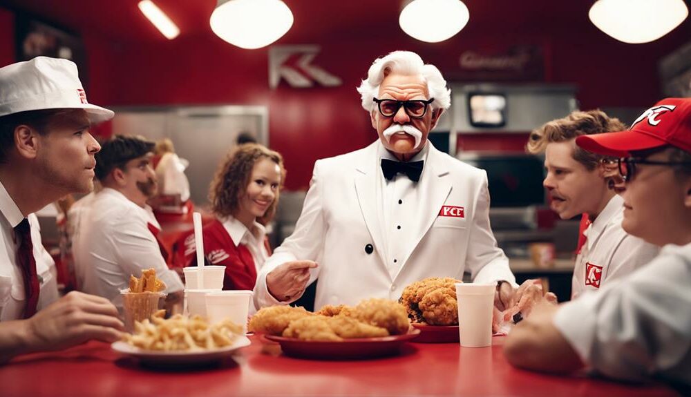 kfc s comedic commercial star