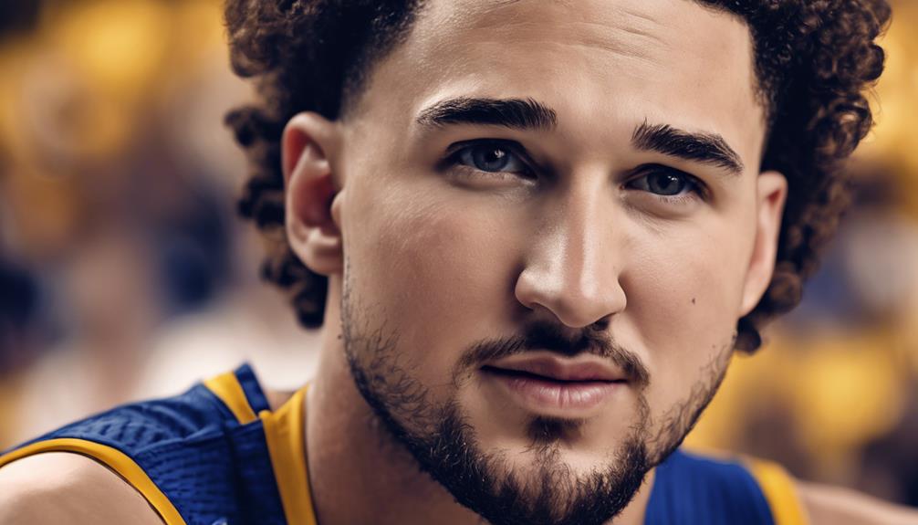 klay thompson s mixed race