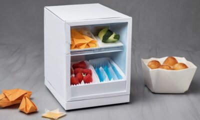 mini freezers for organization