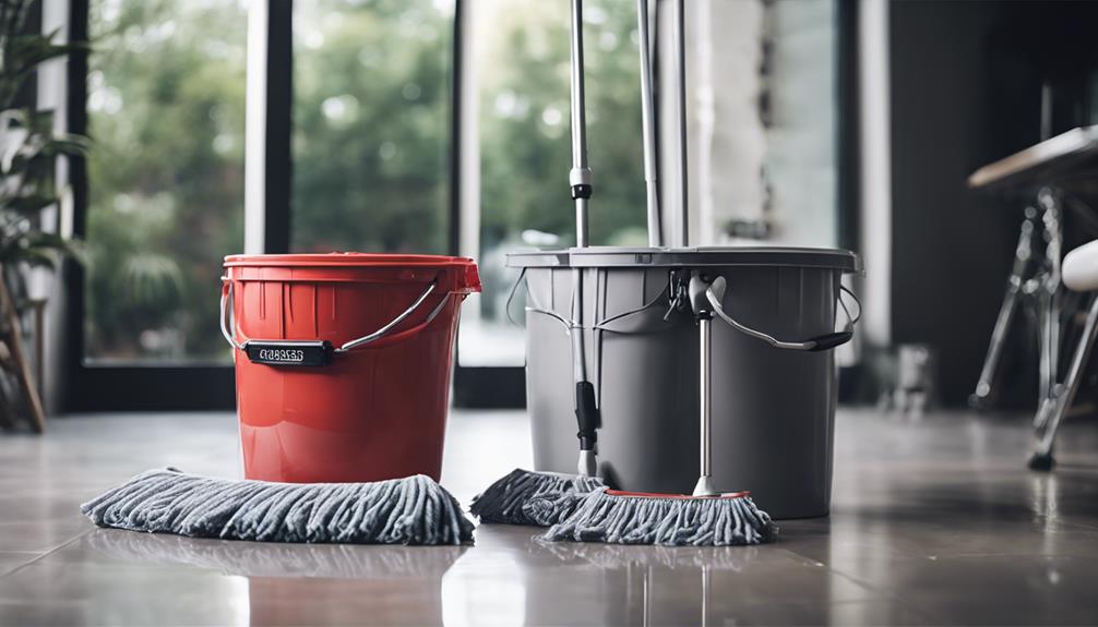 mop and bucket selection