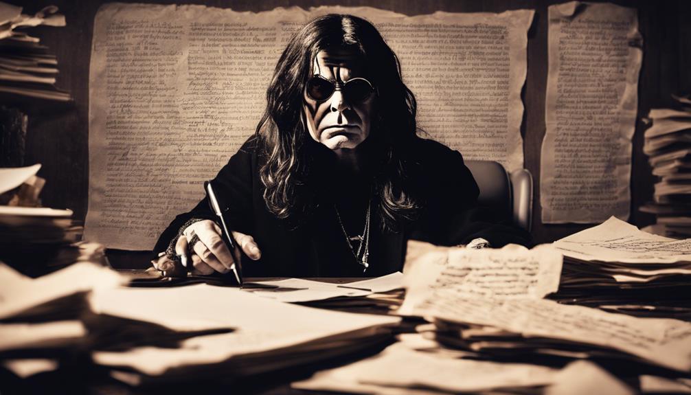 ozzy osbourne songwriting disputes