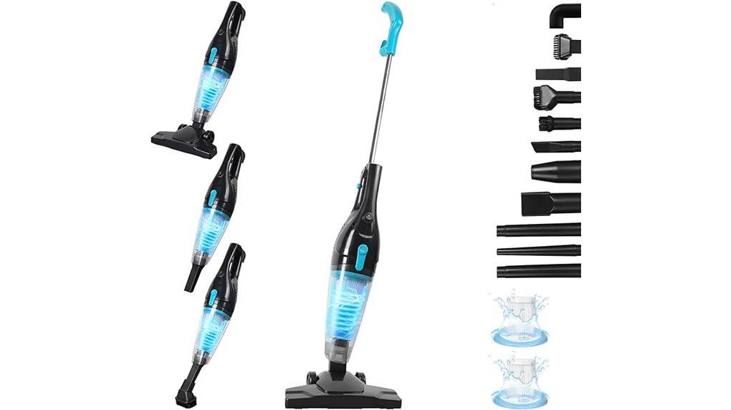 powerful corded vacuum cleaner