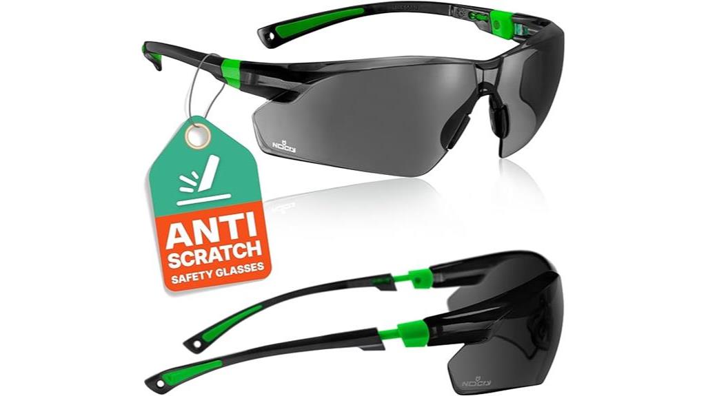 protective sunglasses with green tint