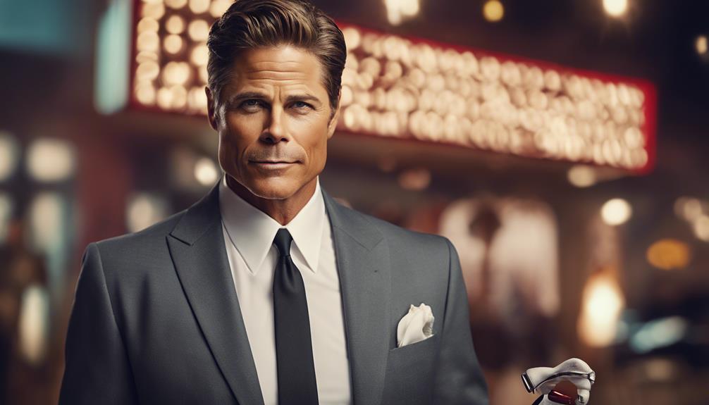 rob lowe s refined charm