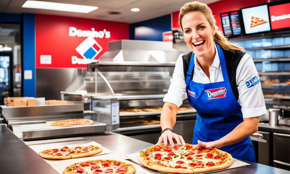 sarah johnson dominos pizza