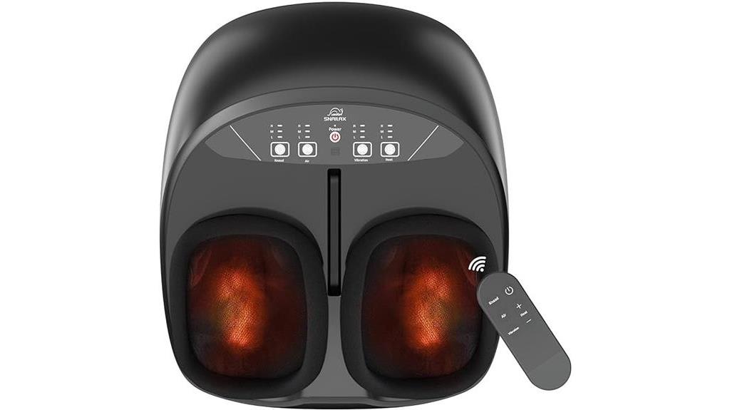 shiatsu heated foot massager