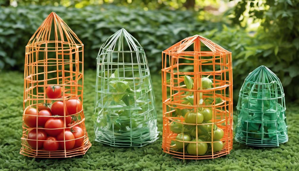 sturdy tomato cages recommended