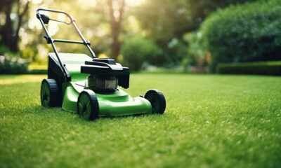 top battery lawn mowers