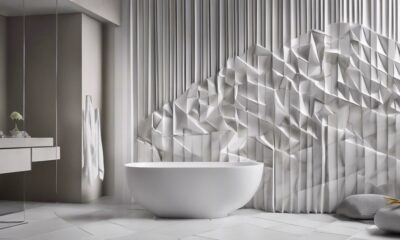 top shower wall surfaces