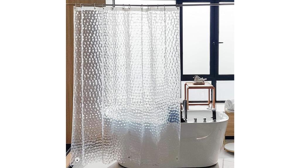 water cube shower curtain