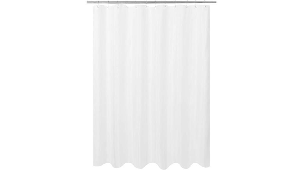 waterproof fabric shower curtain