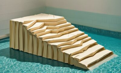 pool steps for easy access