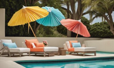 stylish pool umbrella shades