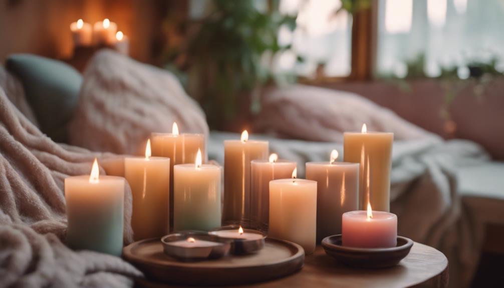 aesthetic candles enhance decor