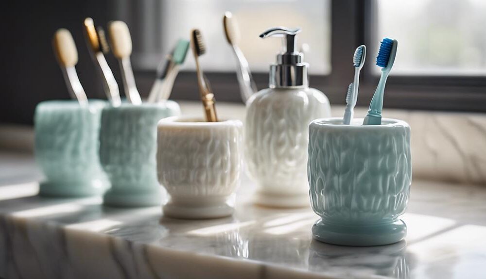 chic toothbrush holders design