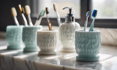 chic toothbrush holders design