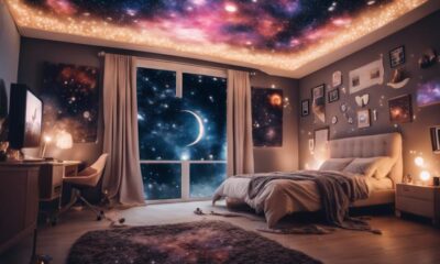 cosmic themed room decoration ideas