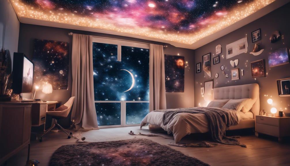 cosmic themed room decoration ideas