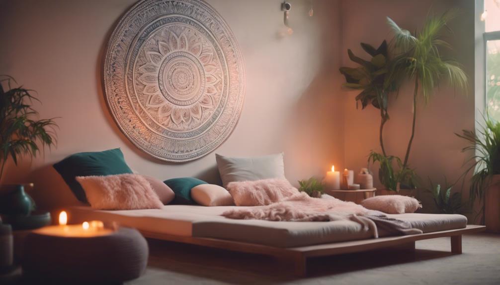 serene aesthetic spiritual decor