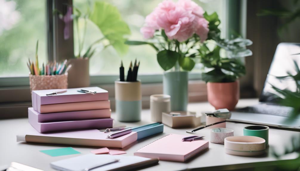 stylish workspace stationery essentials