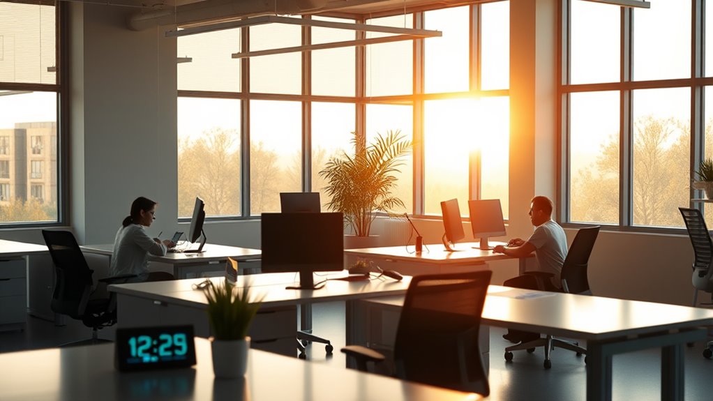 align routines with circadian rhythms