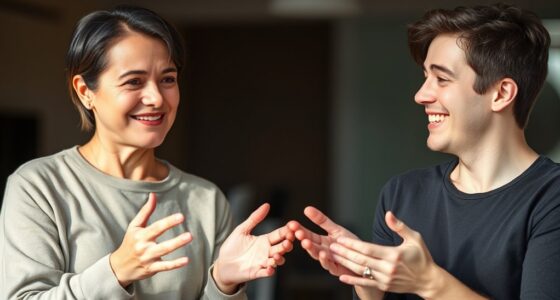 use positive nonverbal signals