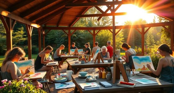 art driven retreat experiences