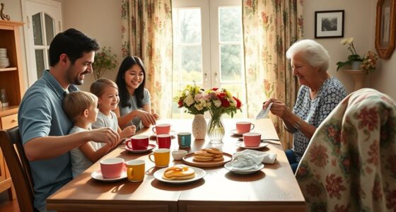 building family customs together