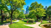 city parks promote well being