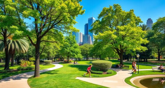 city parks promote well being