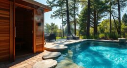 cold plunges and saunas