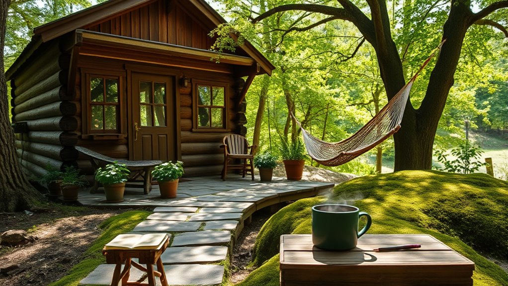 create mindful nature retreats