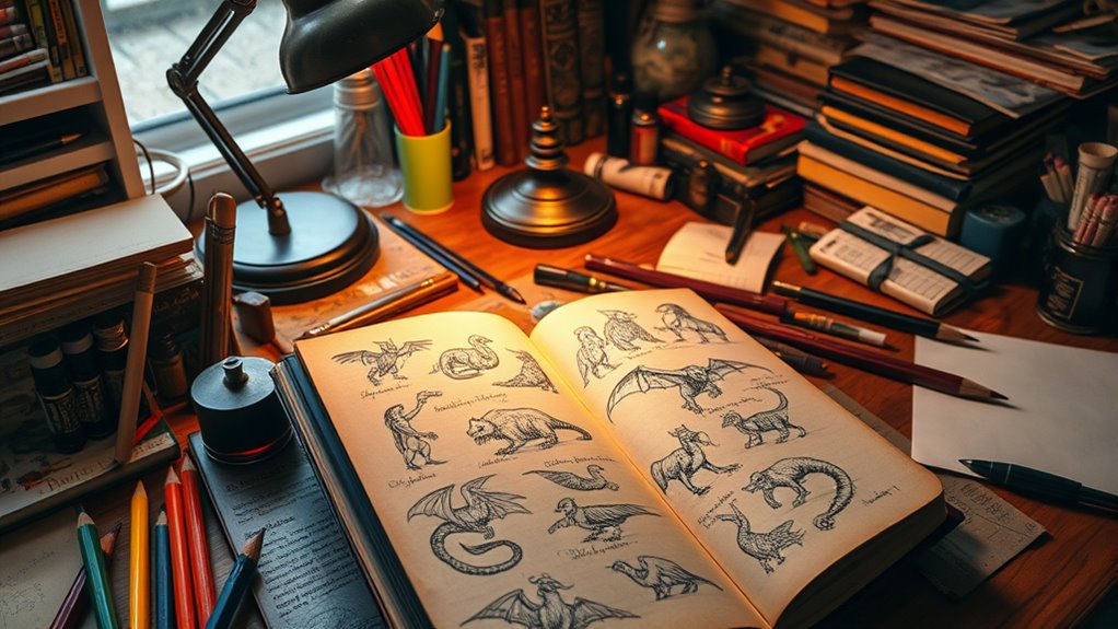 creating a monster field guide