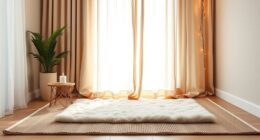 designate a calming meditation corner