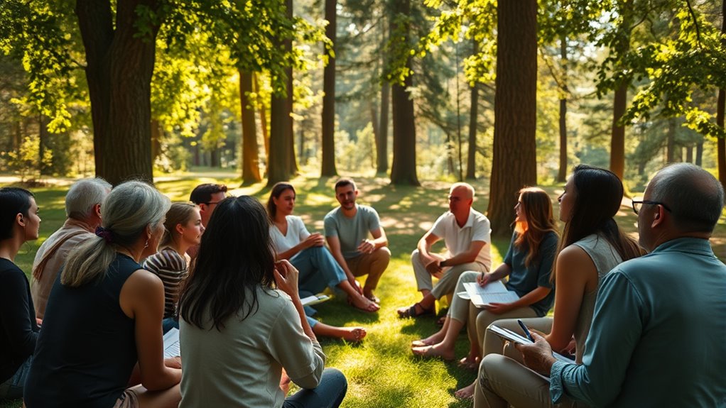 establish respectful retreat guidelines