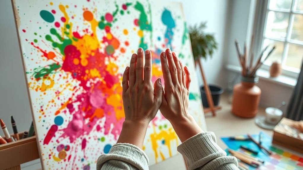 expressive arts aid emotional healing