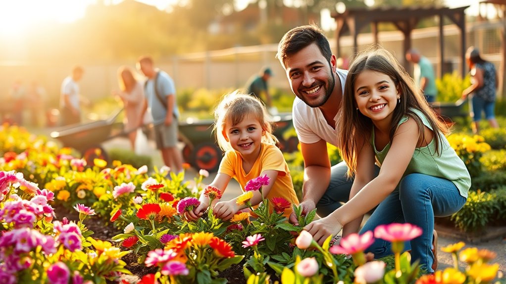 family volunteer projects foster bonds