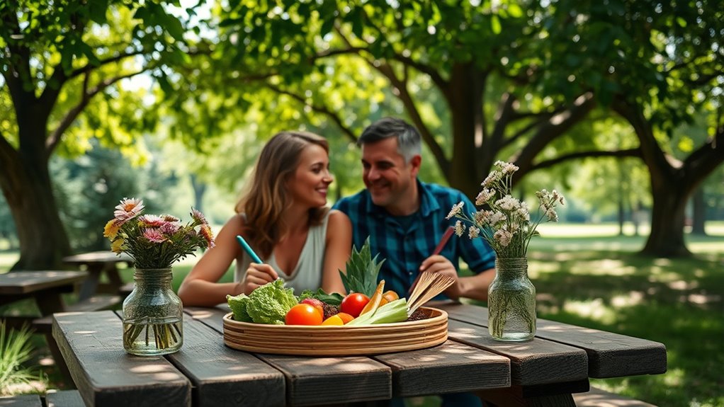 green romantic outing ideas