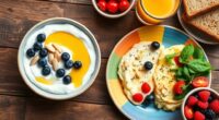 healthy morning meal options